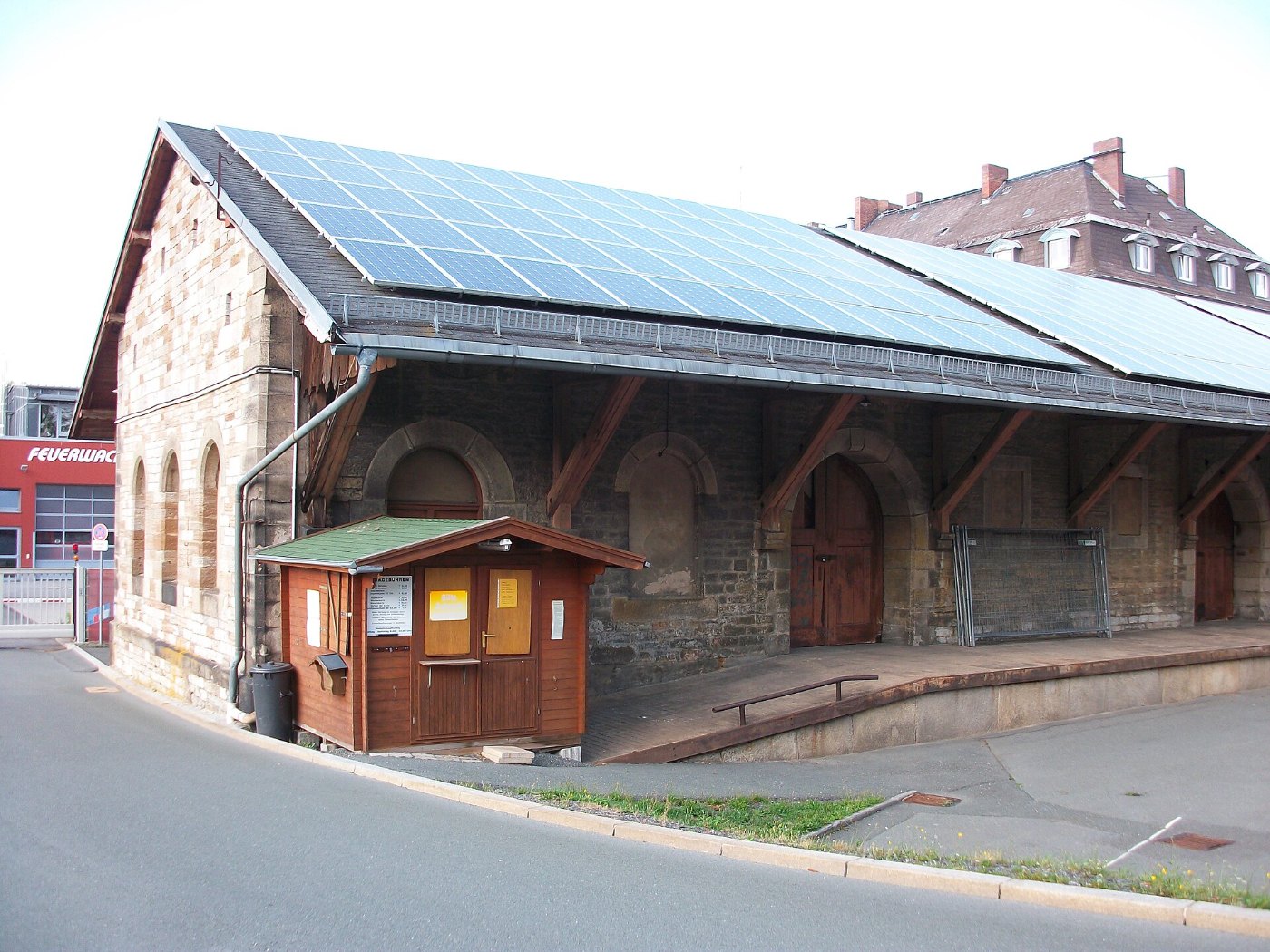Alter Bahnhof Hof, bayerischer Güterschuppen (3)