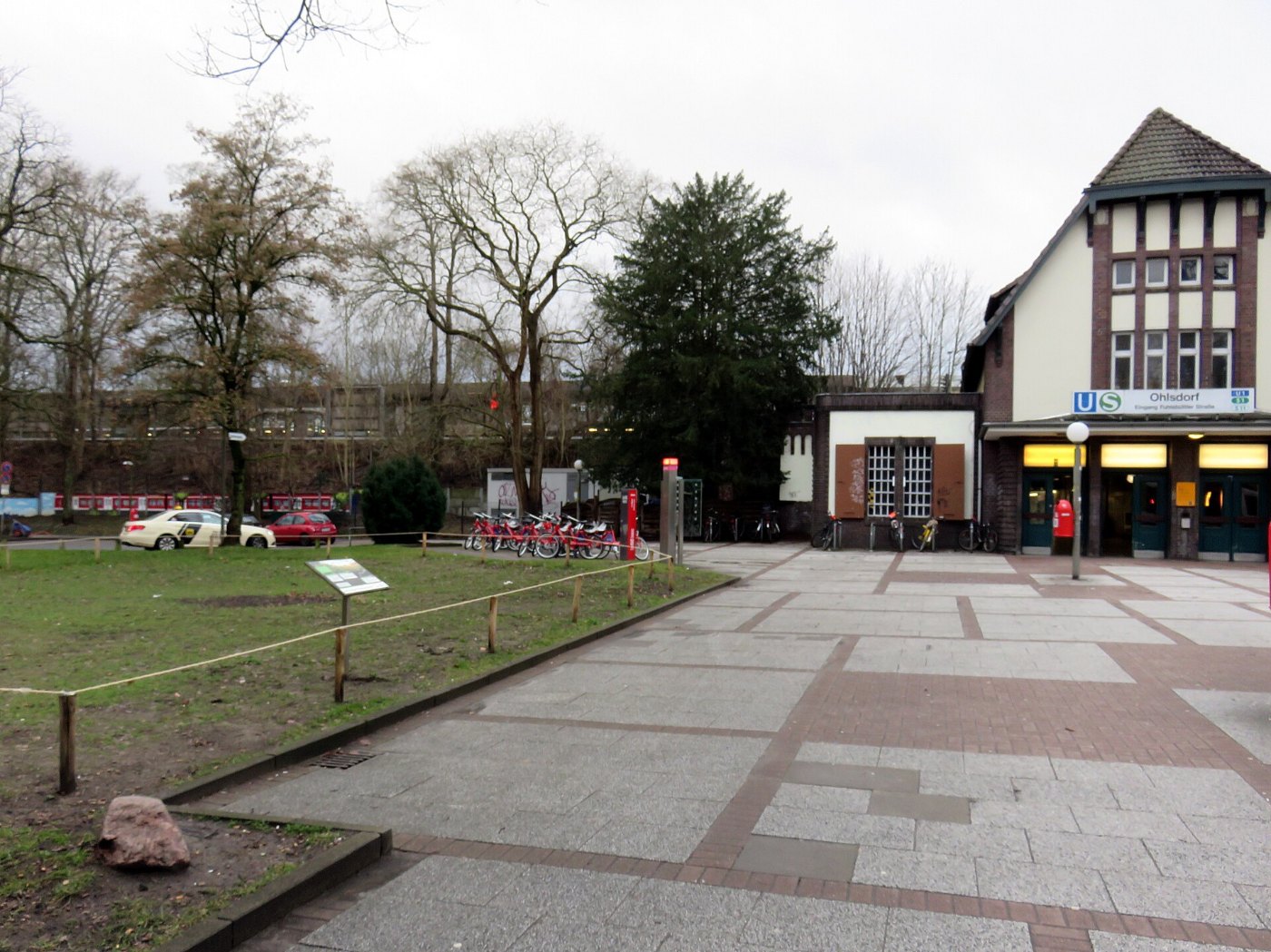 Wildblumenwiese Bahnhof Ohlsdorf (1)