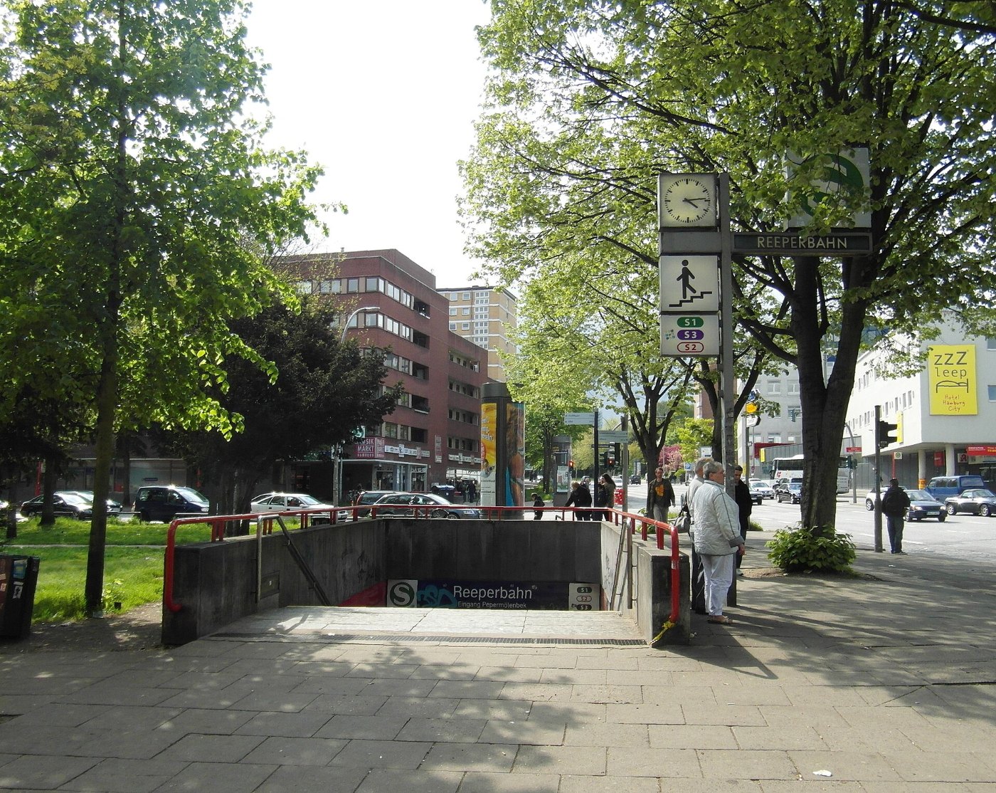 Reeperbahn Hamburg S Bahn ()