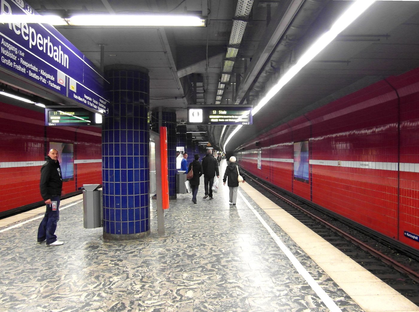 Reeperbahn Hamburg S Bahn ()