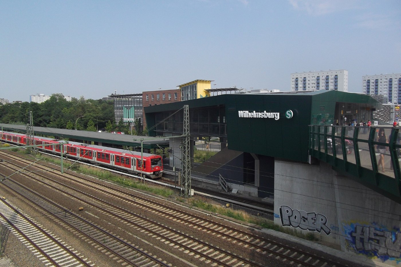 Hamburg S Bahn Wilhelmsburg DS653n