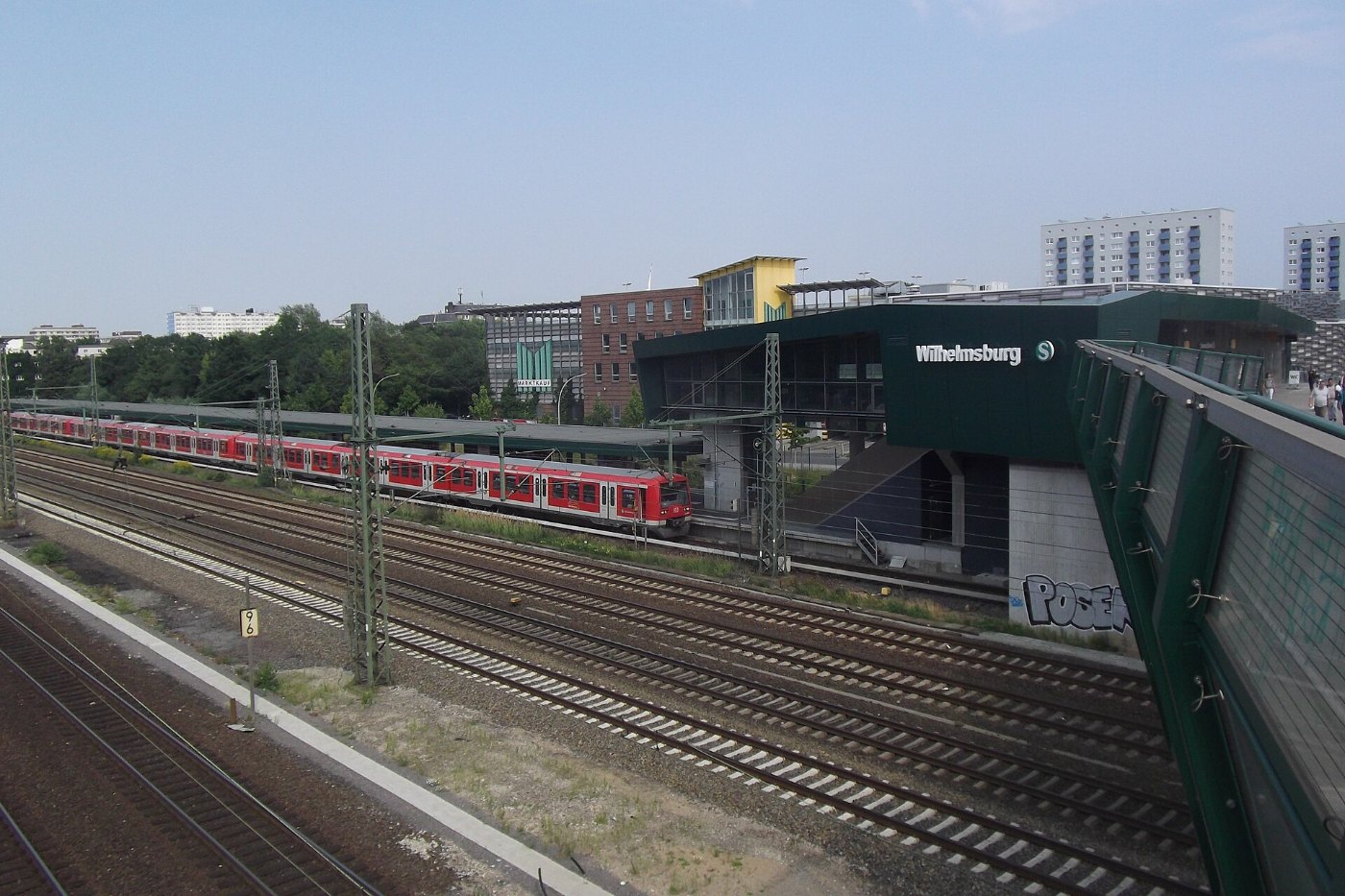 Hamburg S Bahn Wilhelmsburg DS657n