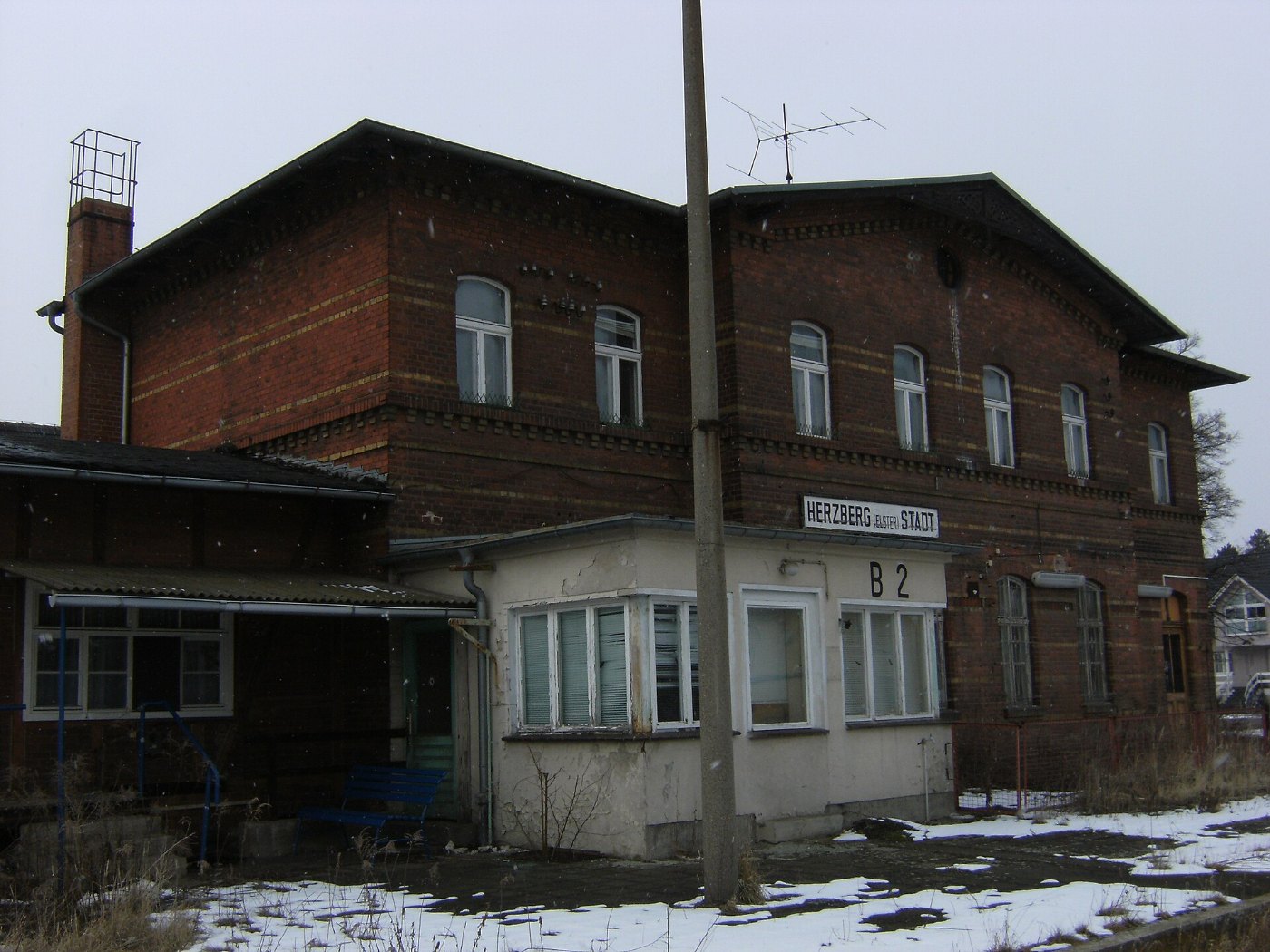 Bahnhof Herzberg (Elster) 2009 (Alter Fritz) 02