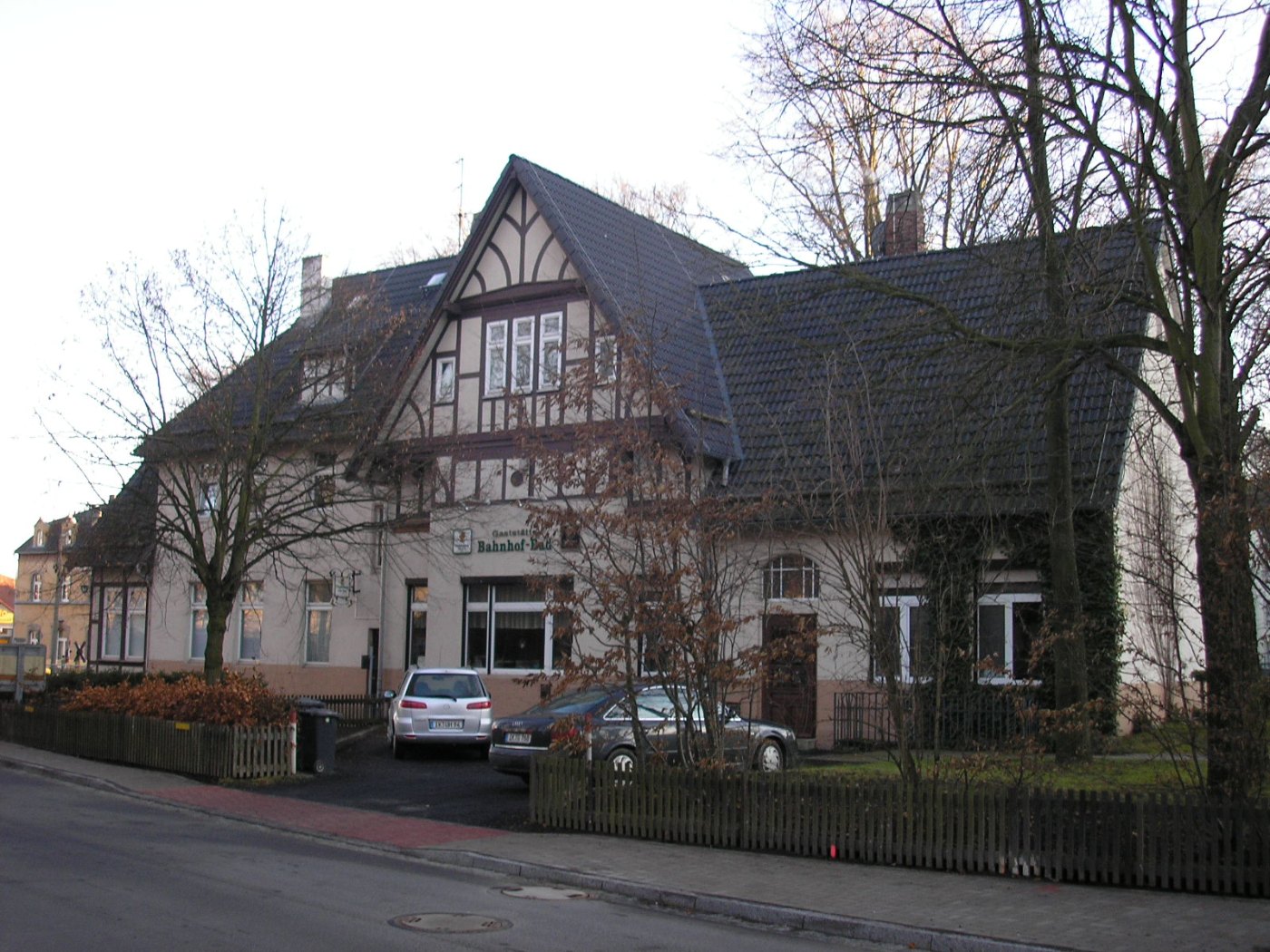 Bahnhof Ilmenau Bad Straßenseite