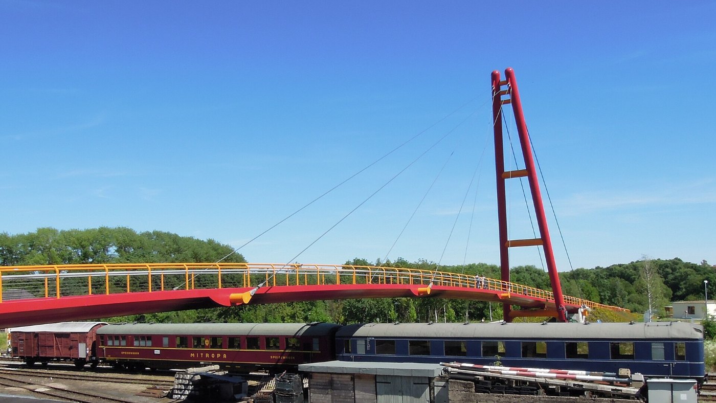 Brücke am Bahnhof Ilmenau Südwest