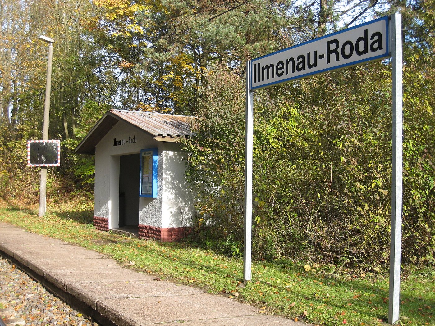 Bahnhof Ilmenau Roda