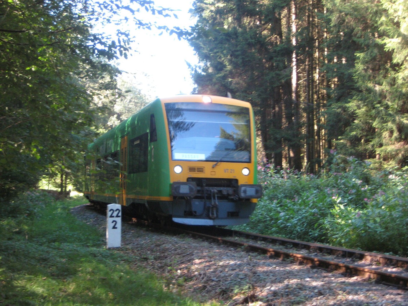 Ilztalbahn bei Kalteneck
