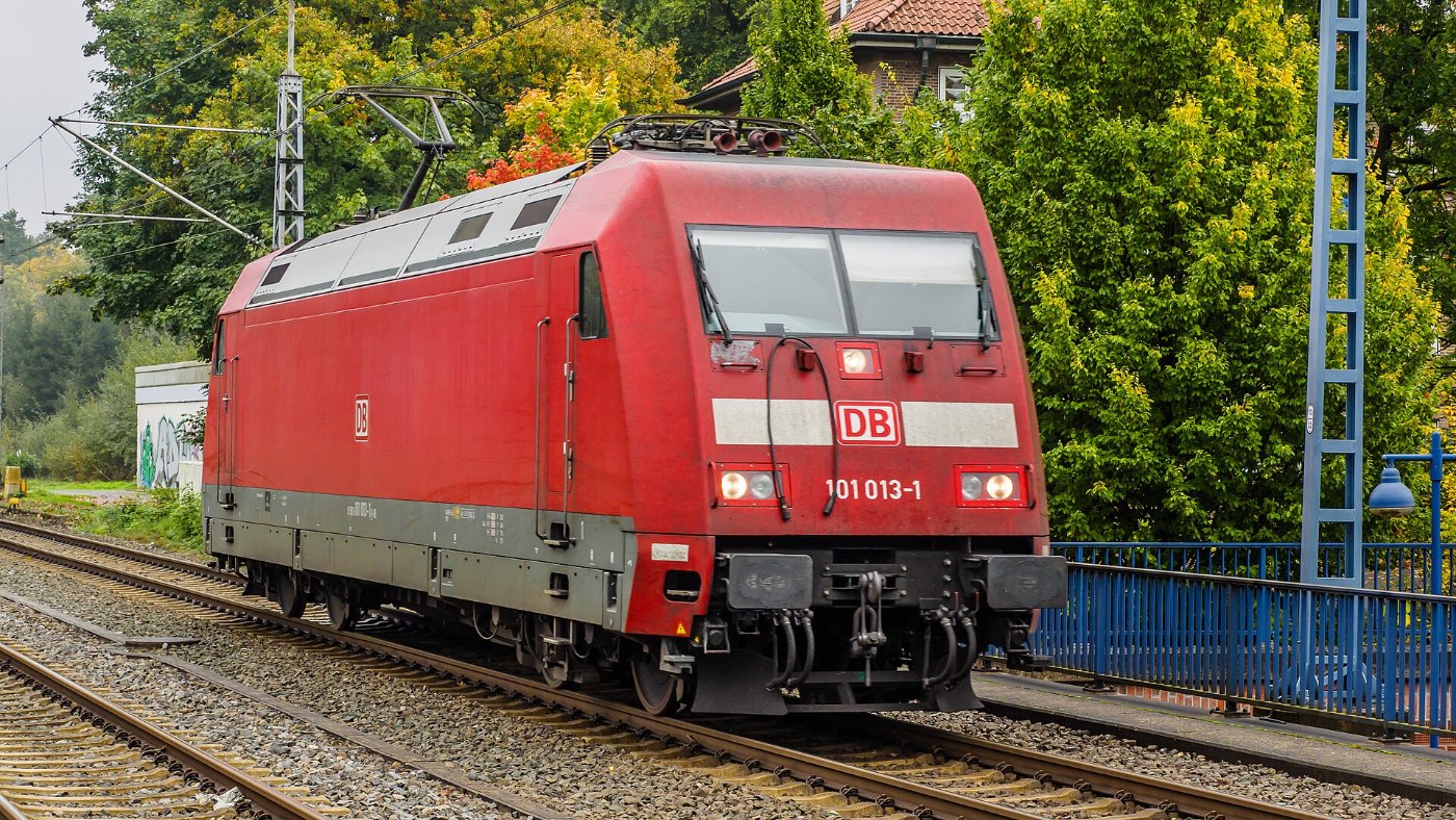 BR 101 013 1 DB AG Bhf Bad Bentheim Deutschland ()