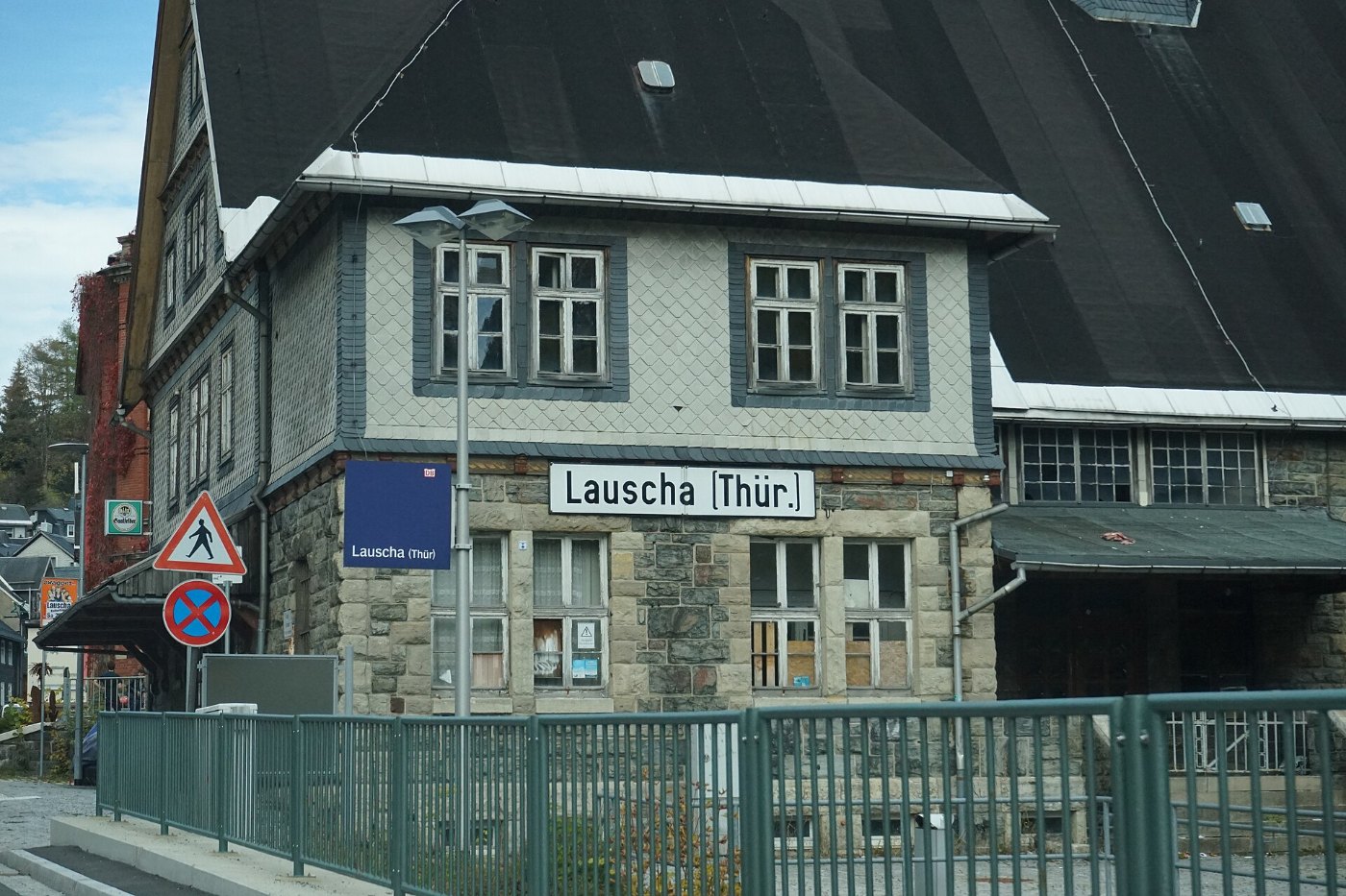 Bahnhof Lauscha in Deutschland 008