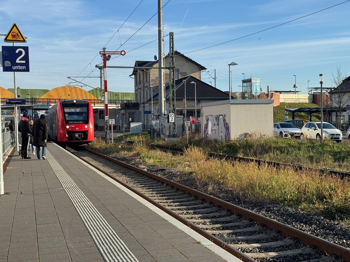 Bürstadt, Bahnhof Deutschland Dec 27, 2024 01 27 32 PM
