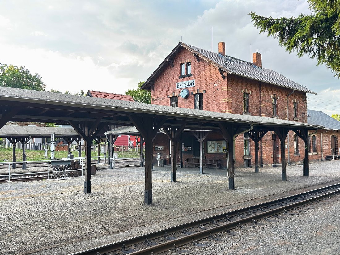 Bahnhof Bertsdorf Olbersdorf Sachsen Deutschland (2026 07 11) 5