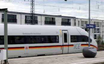 München Pasing, ICE 0412 057 BR Deutschland, 1