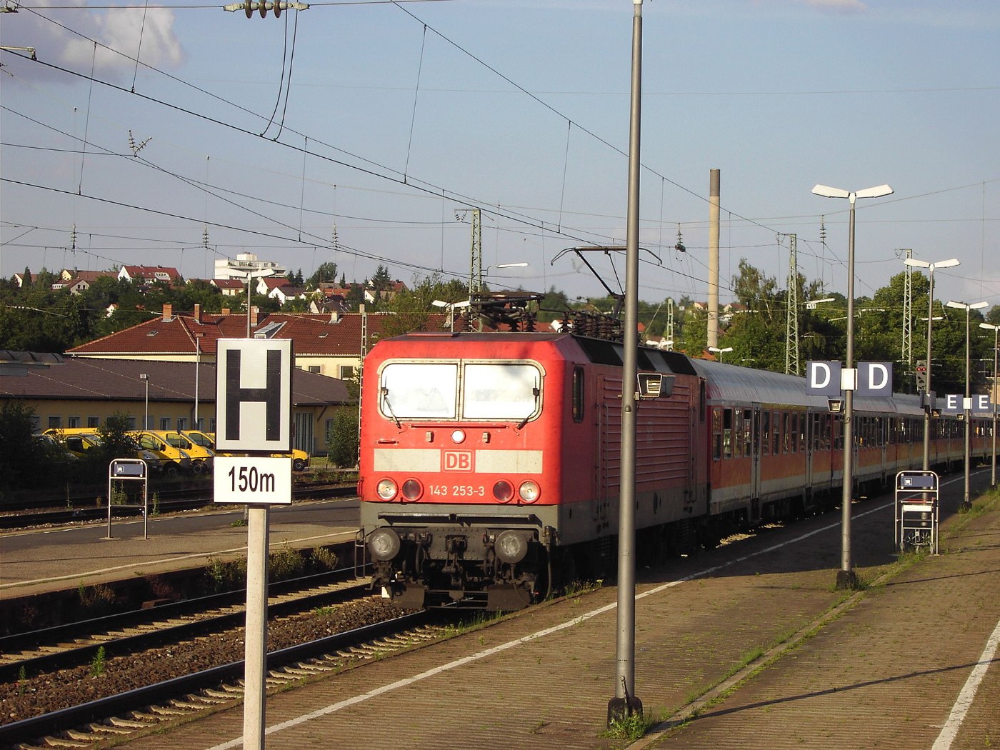 DB 143 253 Regionalexpress Ansbach