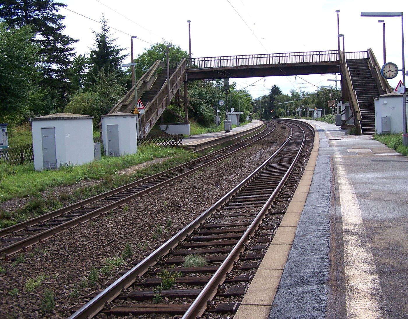 S Bahnstation Frankfurt Berkersheim