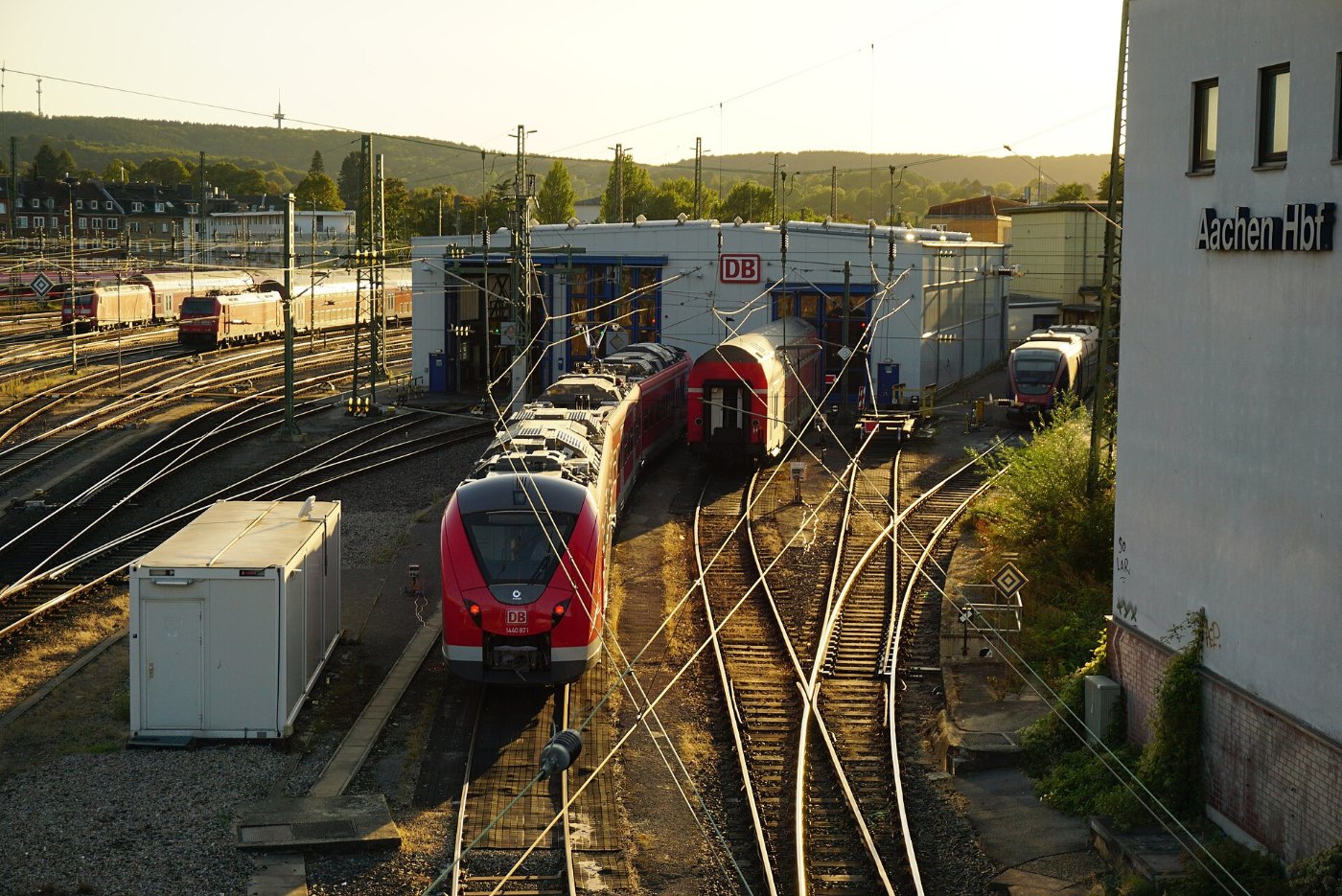 Alstom Coradia Continental (1440) am Bw Aachen