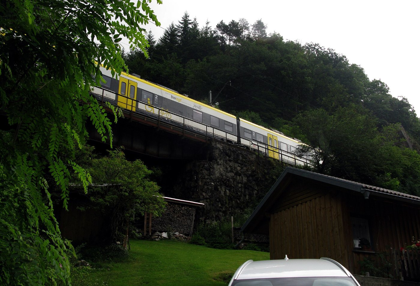 Alstom Coradia Continental auf der Höllentalbahn in Falkensteig 3