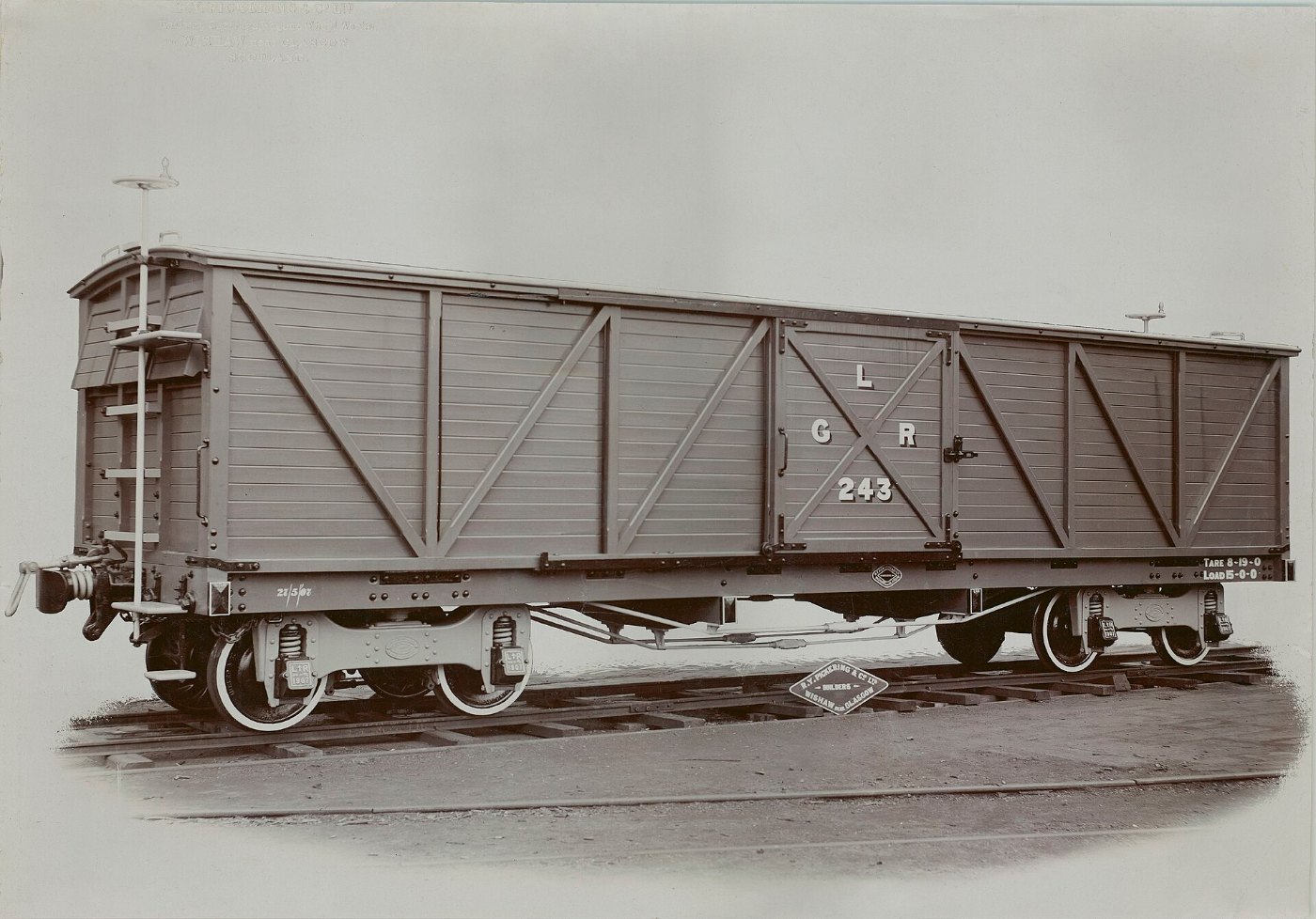 LGR Gedeckter Gueterwagen 1907