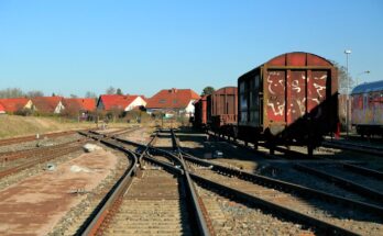 J40 787 DB Training Delitzsch, Gleisanlage