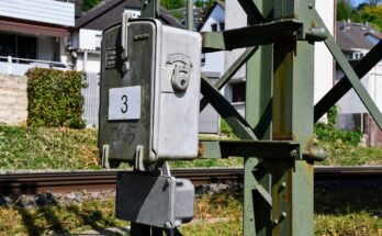 Eisenbahn Oberleitung