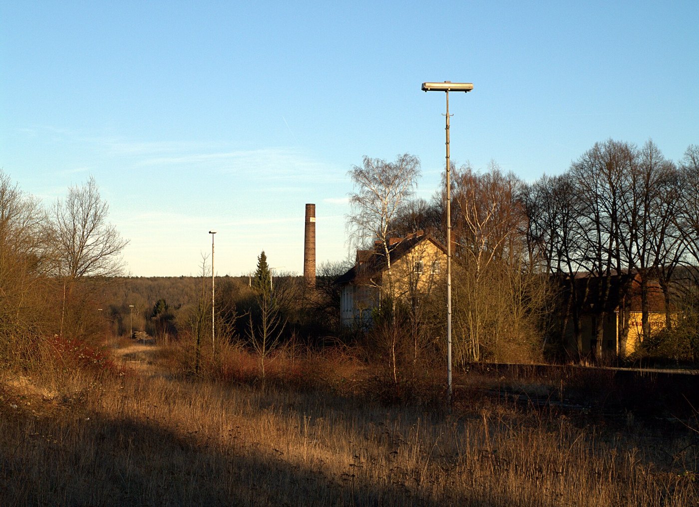 Büren Westfalen Bahnhof Ruine