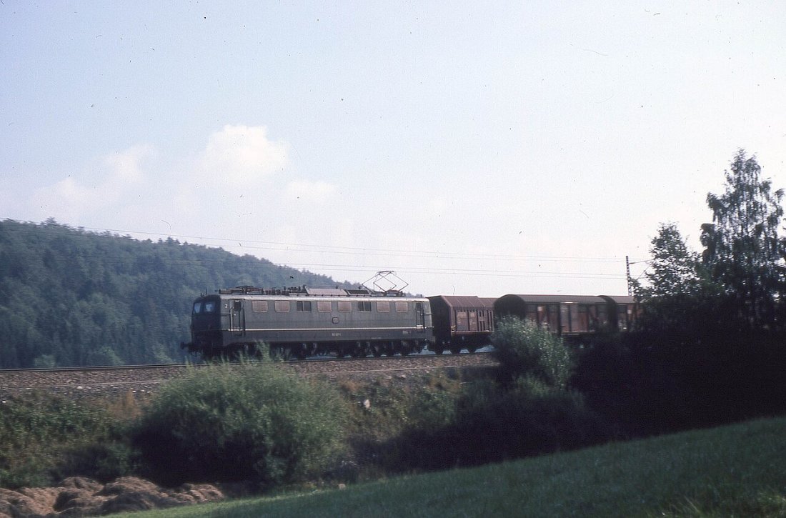 Treuchtlingen Lok 150 027 Güterzug LABW Staatsarchiv Ludwigsburg PL 734