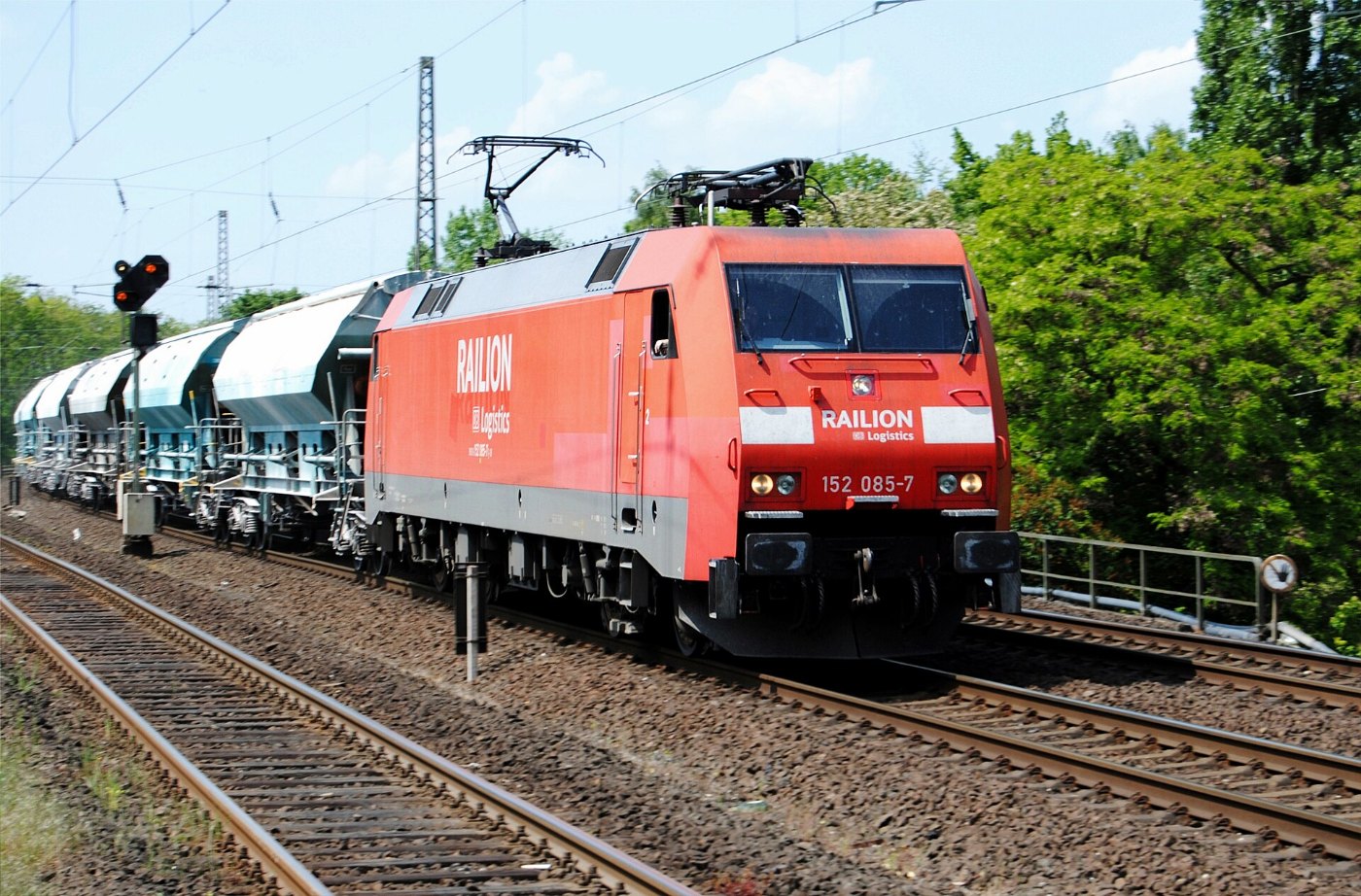 DBAG Class 152 Bahnhof Rumeln I