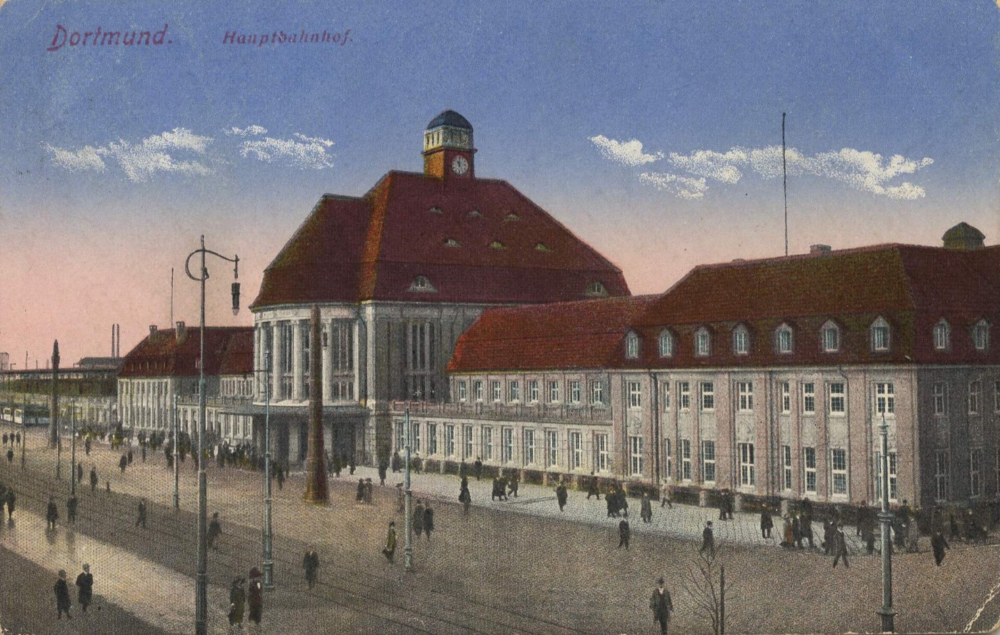 Dortmund, Nordrhein Westfalen Bahnhof (Zeno Ansichtskarten)