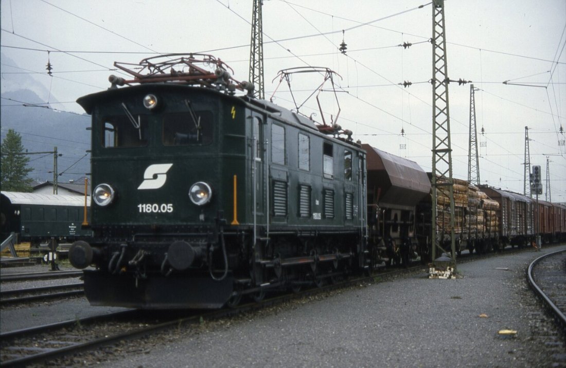 Bludenz Lok 1180 05 Güterzug LABW Staatsarchiv Ludwigsburg PL 734 KD 557