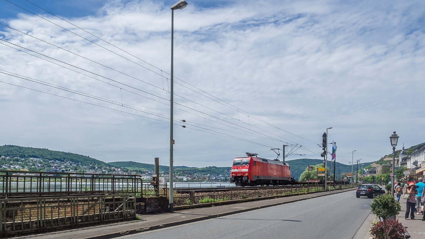 BR 152 001 4, DB Schenker Rüdesheim am Rhein Deutschland ()