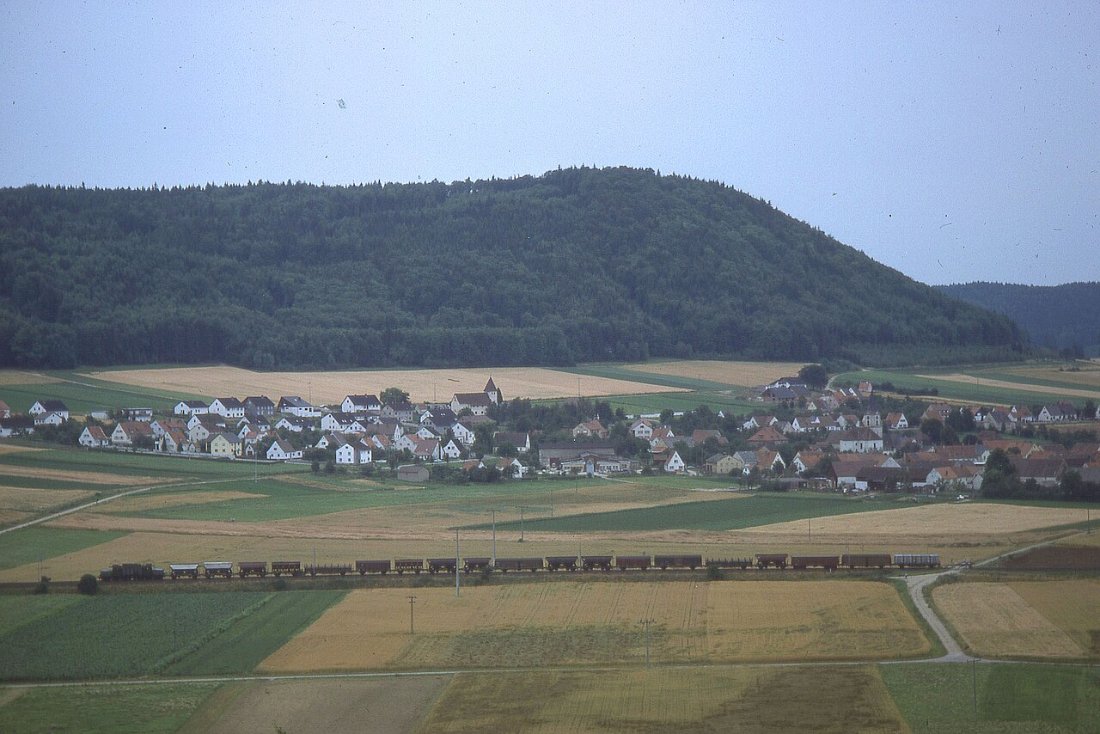Wettelsheim Lok Baureihe 194 Güterzug LABW Staatsarchiv Ludwigsburg PL 7