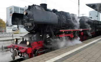 München Ost, Dampflok 52 8168, 2