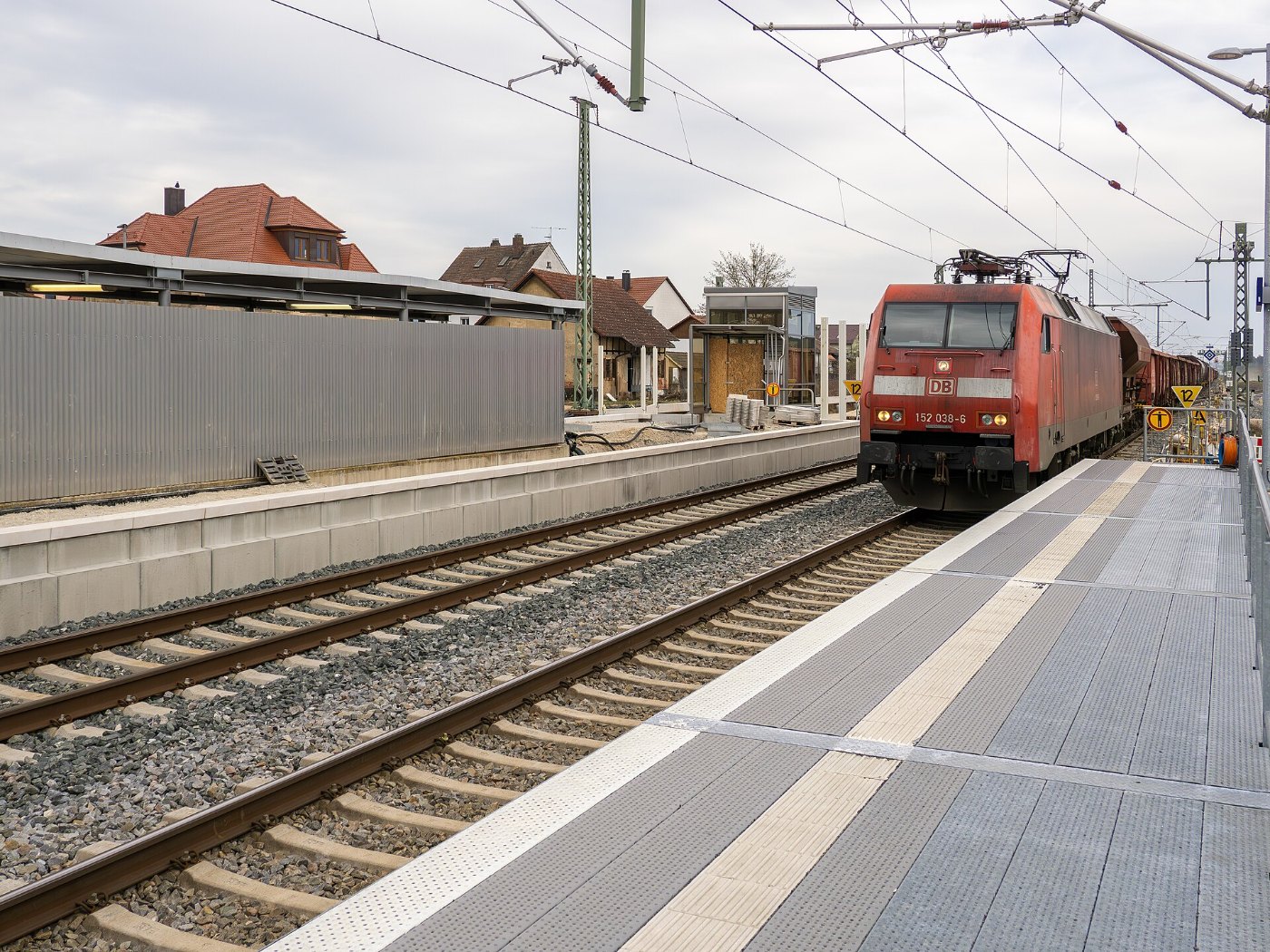 Strullendorf Bahnhof Güterzug RM