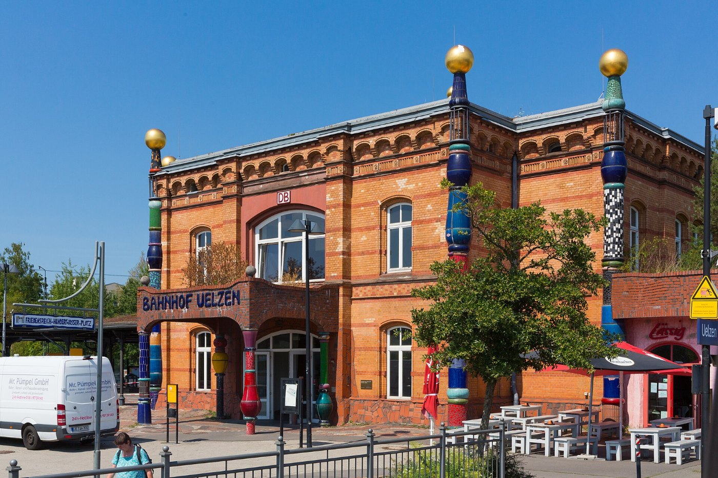 Empfangsgebäude, Bahnhof Uelzen