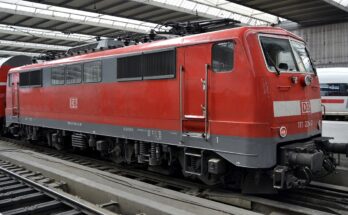 DB Baureihe 111 im Münchener Hauptbahnhof