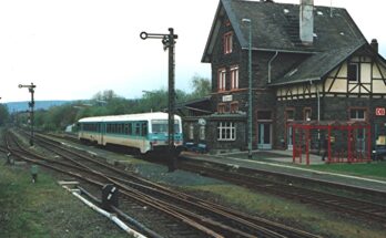 Dornburg Wilsenroth Triebwagen BR 628 Bahnhof Wilsenroth Johannes Uhl