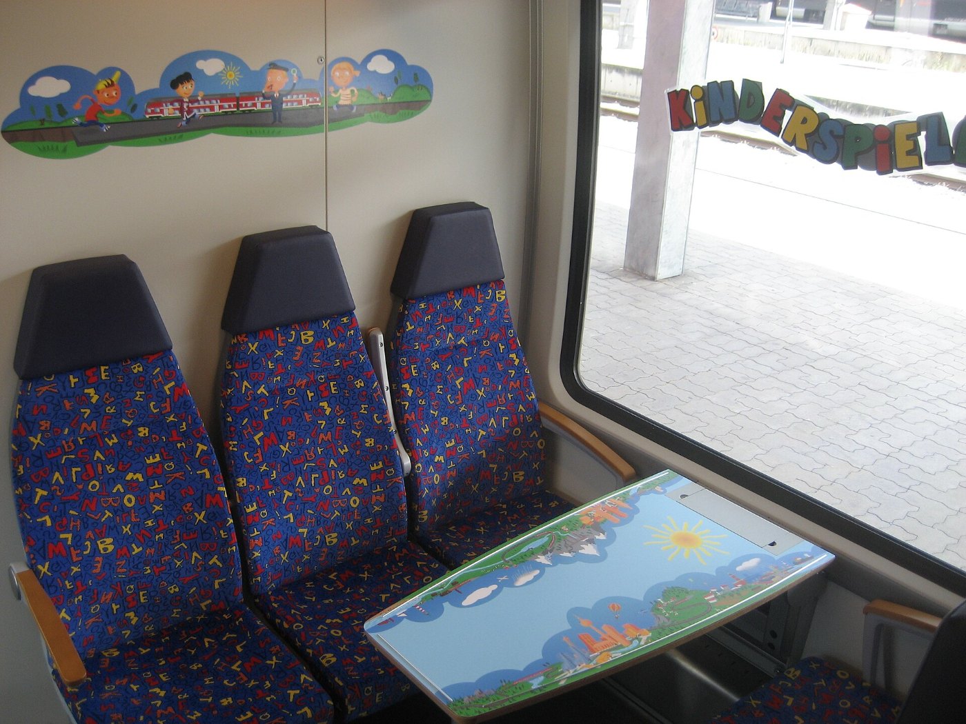 Kinderspielecke Regionalbahn