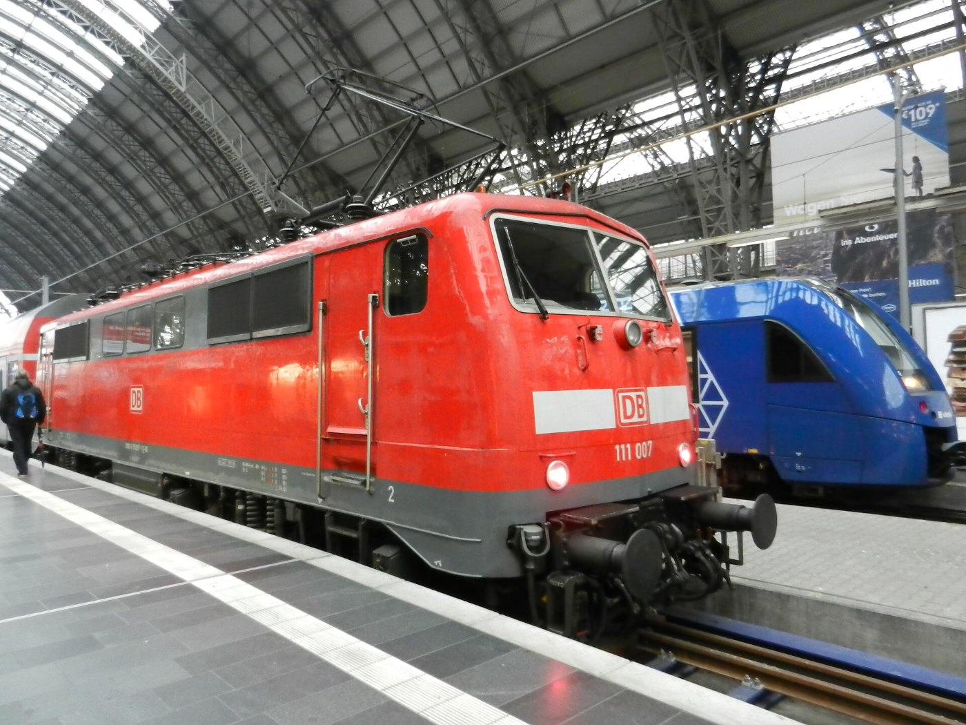 Baureihe 111 in Frankfurt (Main) Hbf