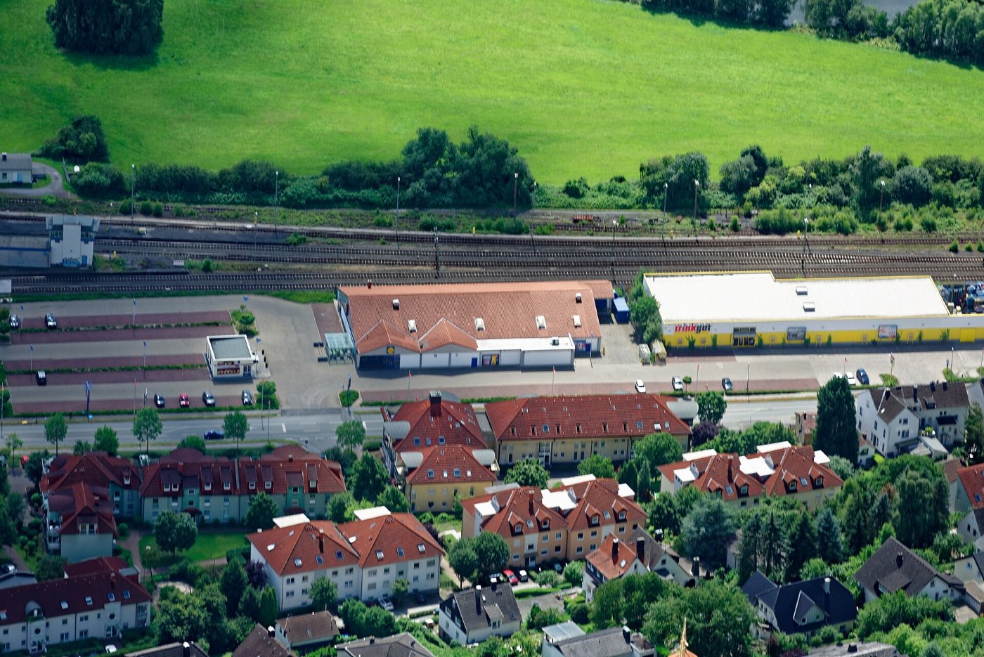 Fröndenberg Bahnhof und Verbrauchermärkte FFSW 0032