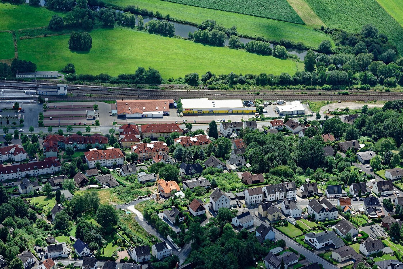 Fröndenberg Bahnhof und Verbrauchermärkte FFSW 0033