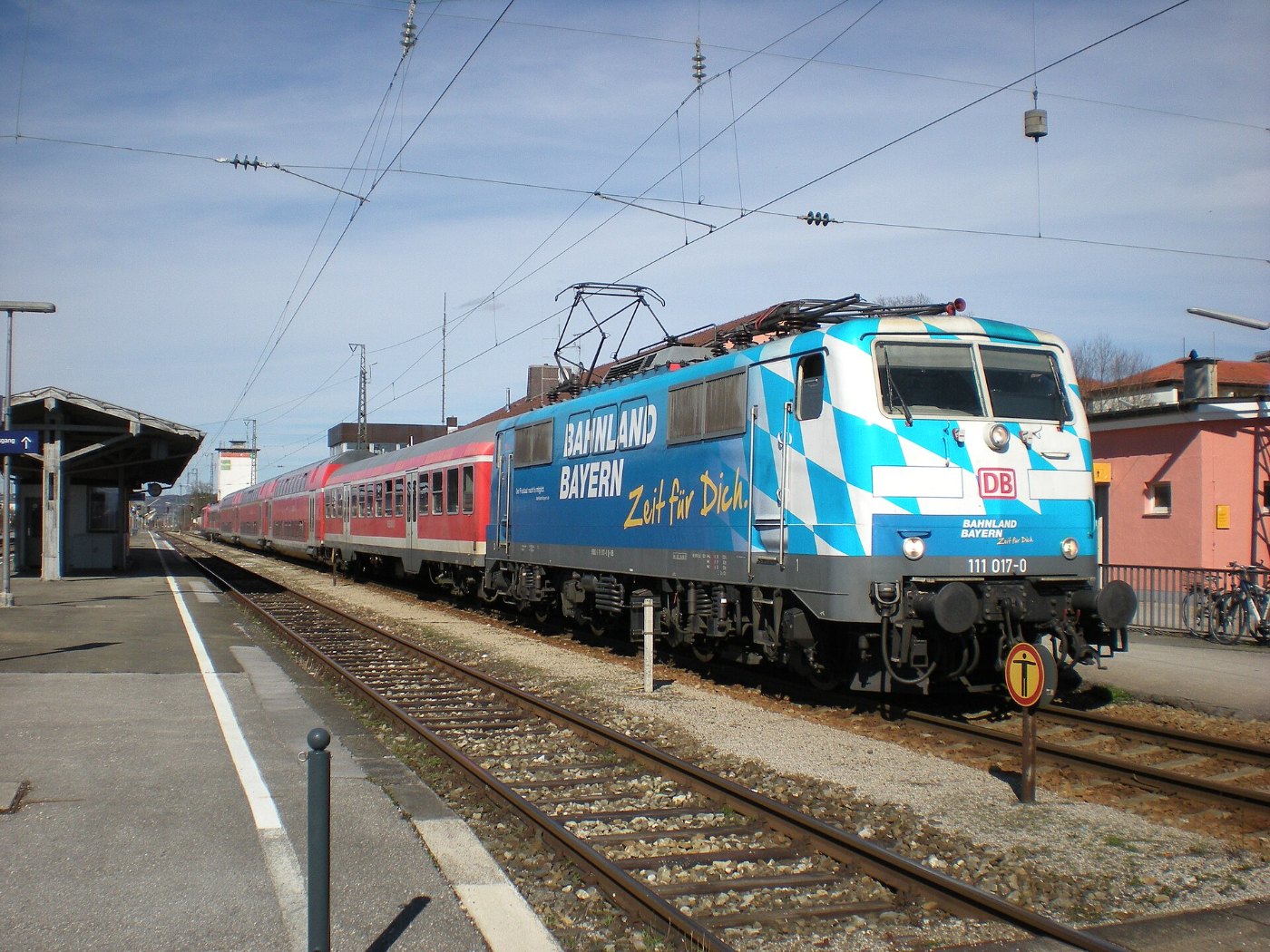Bahnhof Weilheim RE