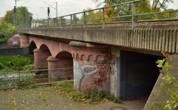 Bad Vilbel Eisenbahnbruecke Main Weser 2
