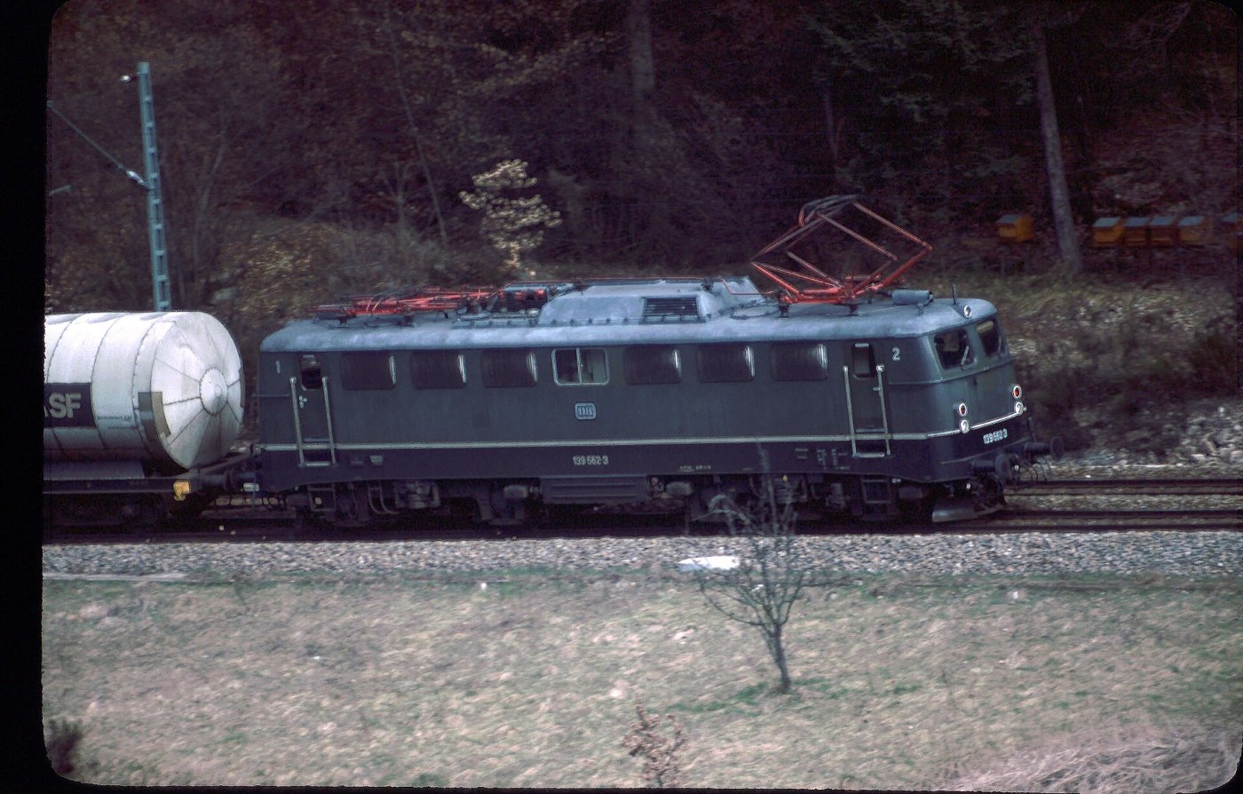 Badische Schwarzwaldbahn Niederwasser Lok 139 562 Güterzug Kesselwagen L