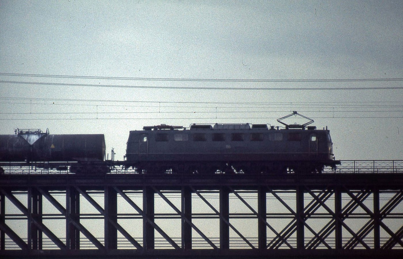 Stuttgart Münster König Wilhelm Viadukt Lok Baureihe 150 Güterzug Kessel