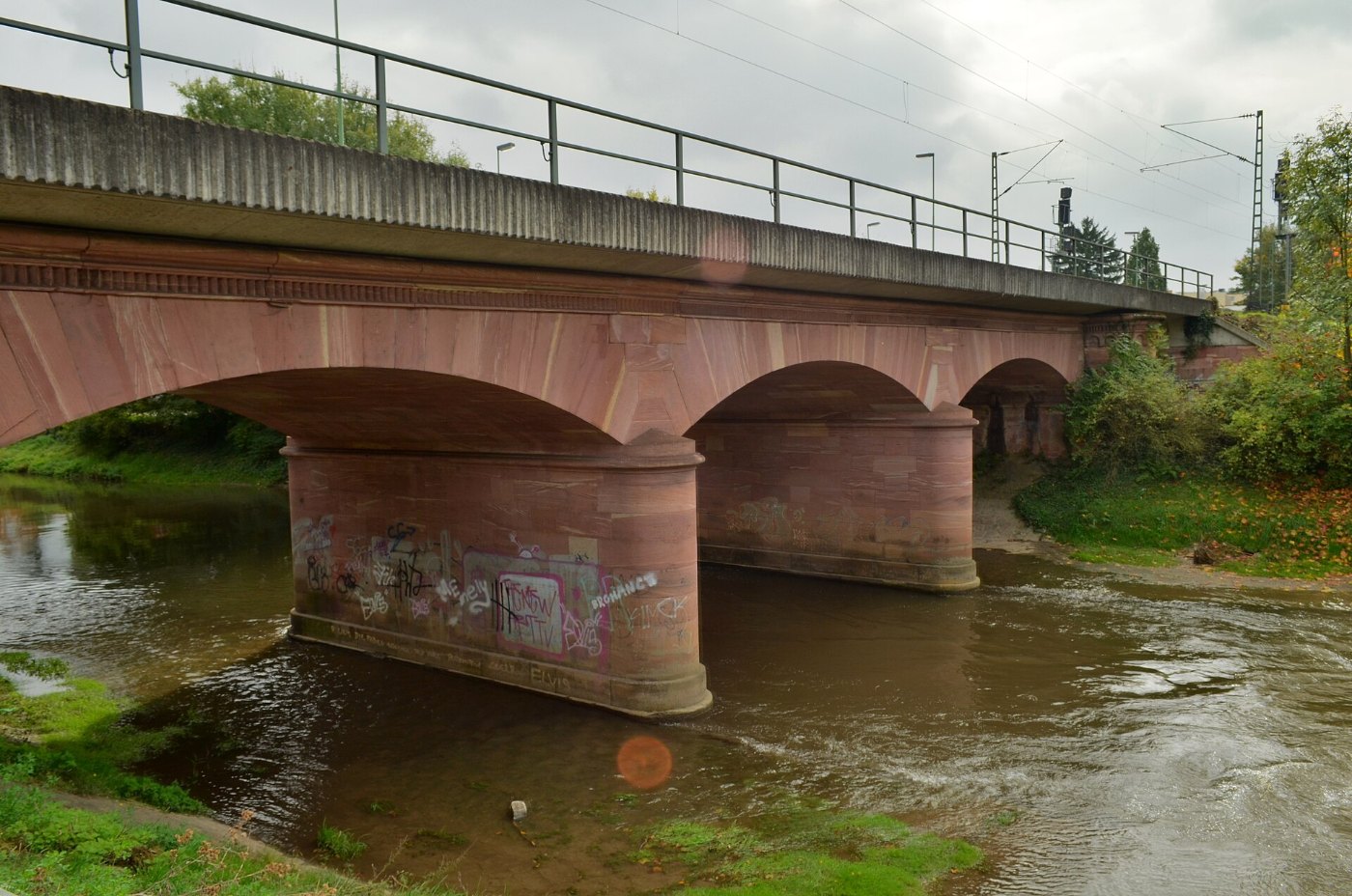 Bad Vilbel Eisenbahnbruecke Main Weser 3