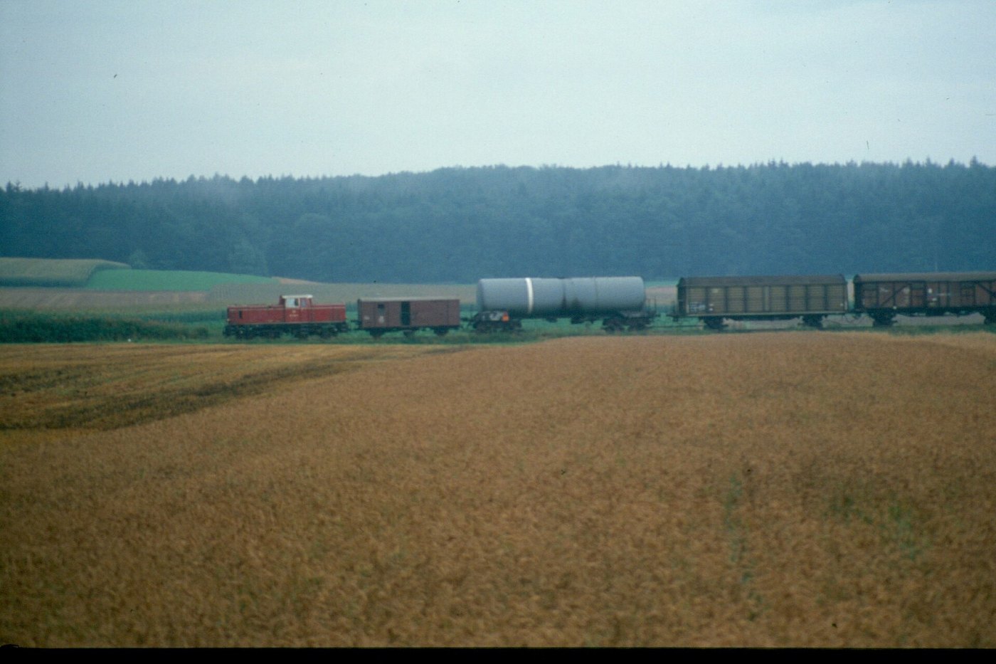 Maselheim Lok 251 903 Güterzug Rollbockbetrieb Kesselwagen LABW Staatsar
