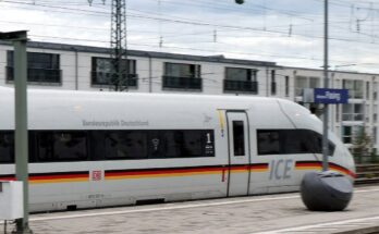 München Pasing, ICE 0412 057 BR Deutschland, 1