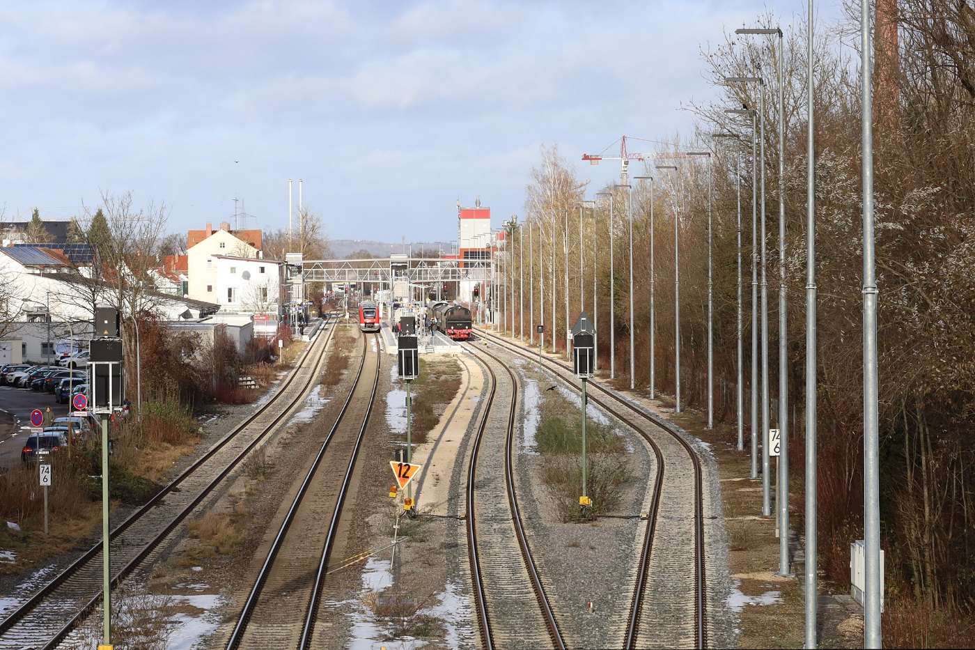 LR23 Bahnhof Senden Südseite