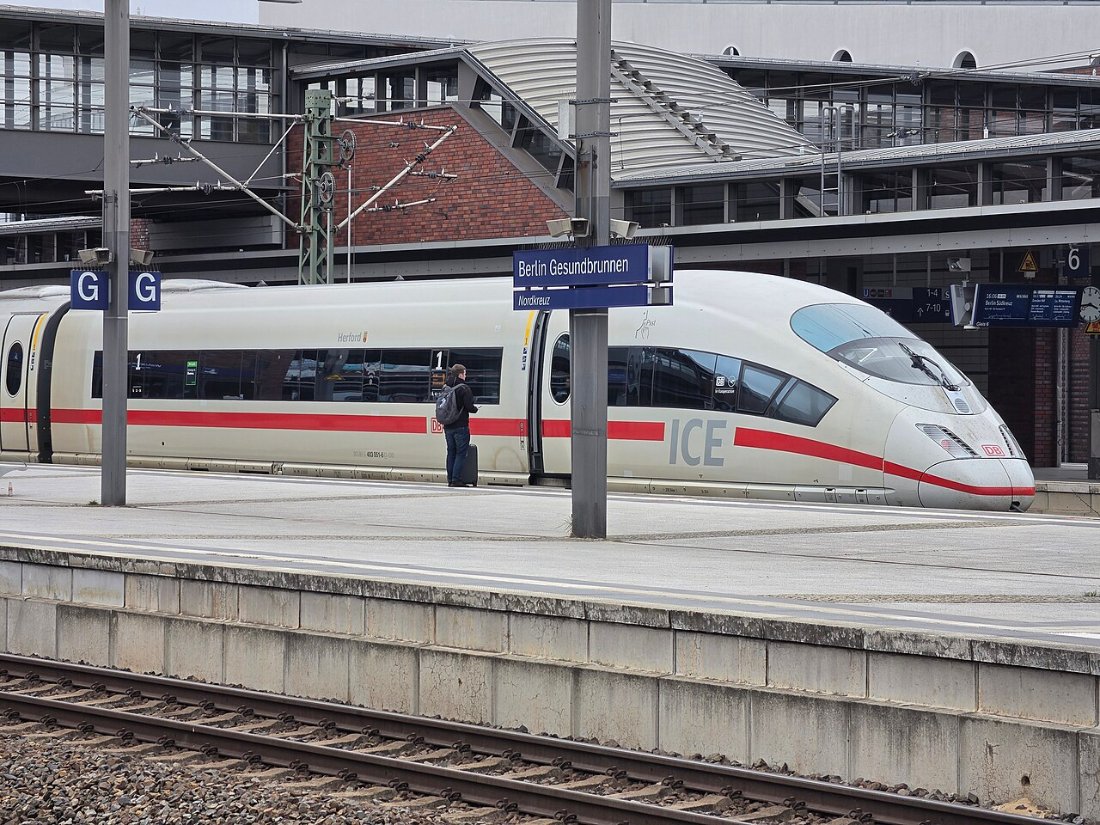 Berlin Gesundbrunnen stasjon 2026 03 28 ICE 1163 img02
