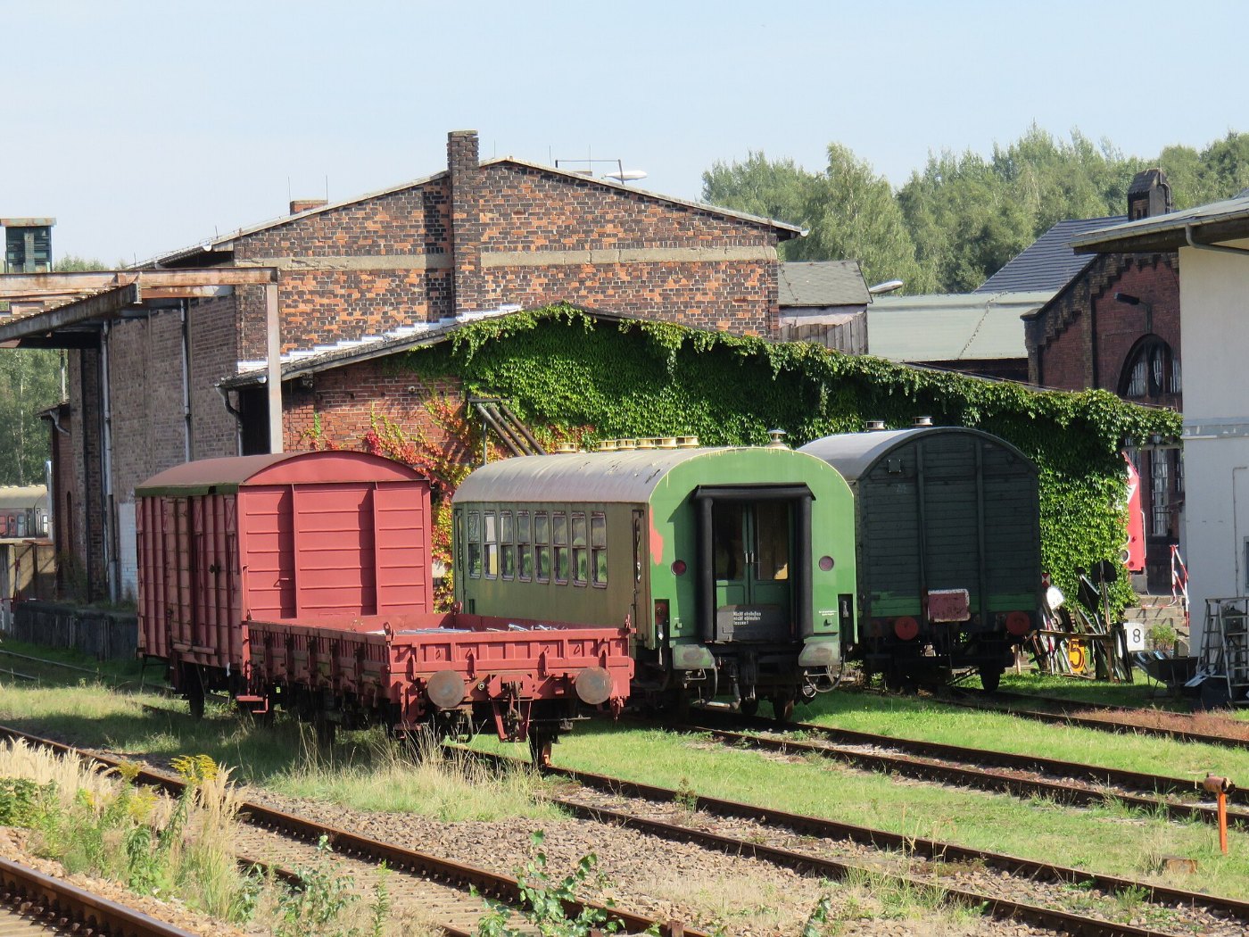 Technikmuseum Seilablaufanlage Rangierbahnhof Chemnitz. Bild 139