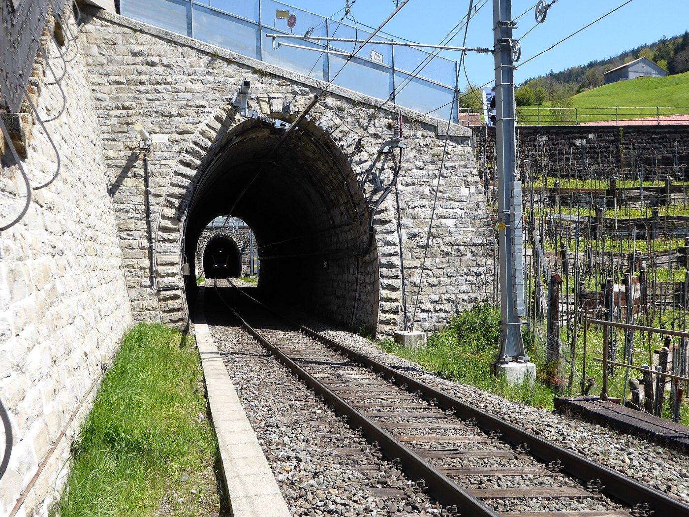 Lichtensteig Tunnel unter Kantonsstrasse